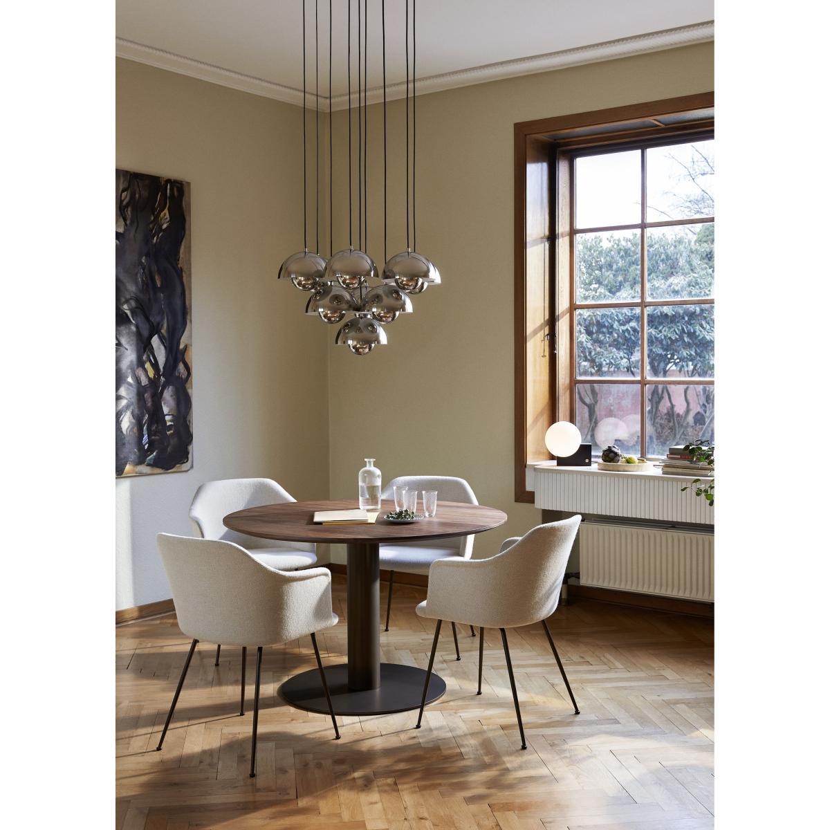 Rely HW35 Padded armchair - / Fabric by &tradition Grey – image 2
