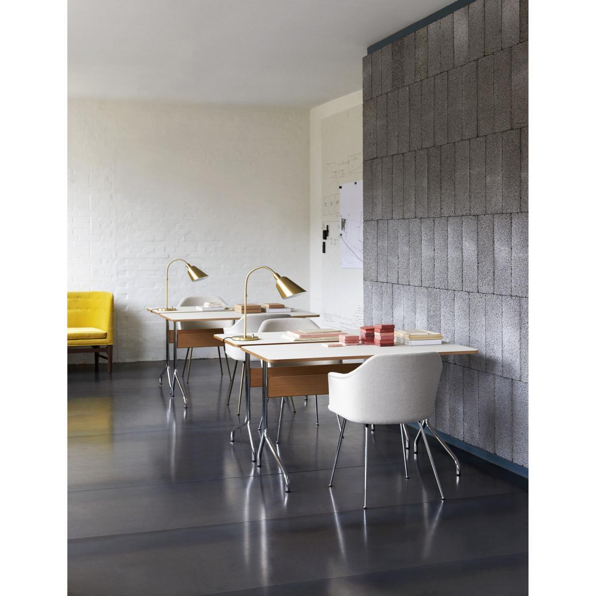 Rely HW35 Padded armchair - / Fabric by &tradition Grey – image 5