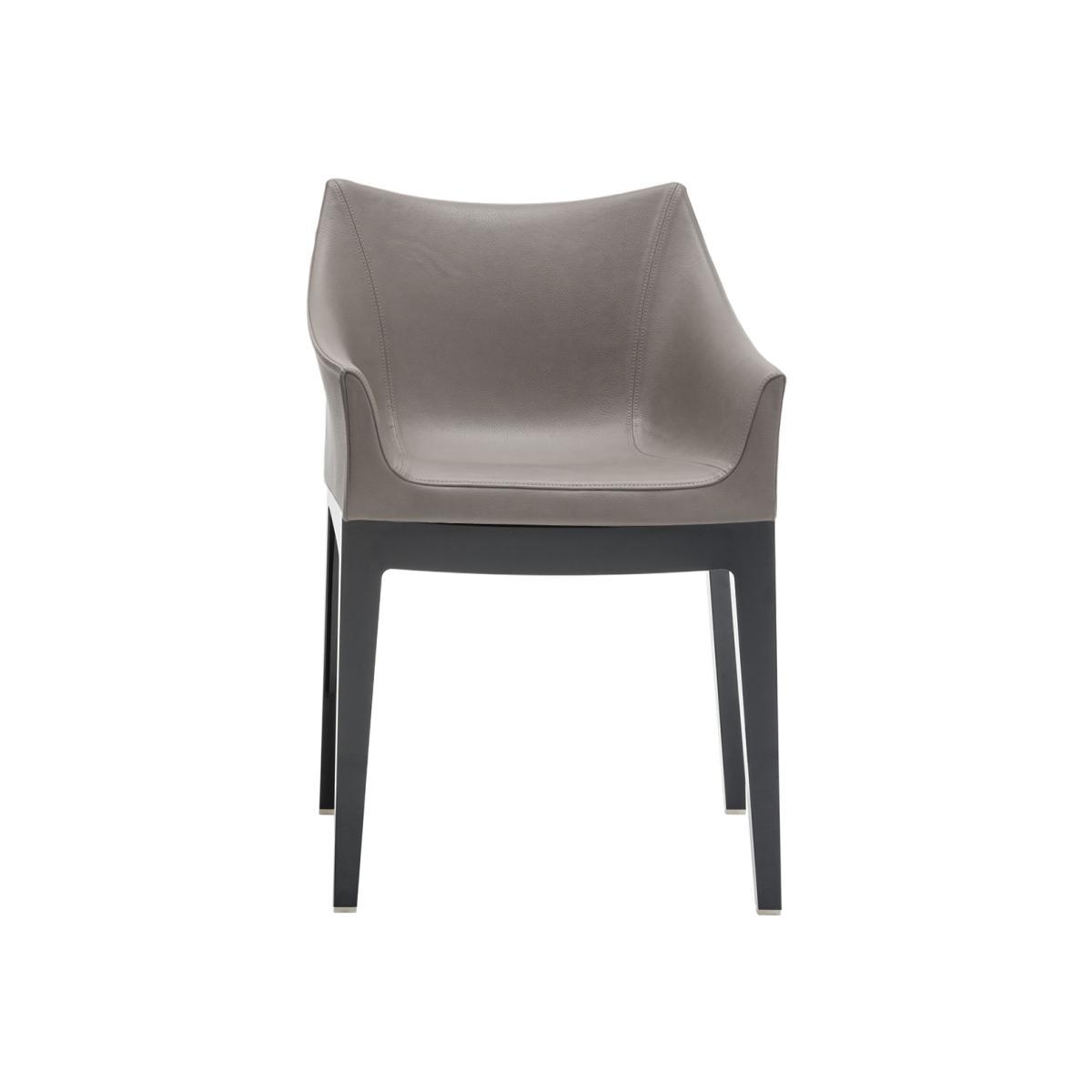 Madame Padded armchair - Ecoleather by Kartell Grey/Beige – image 1