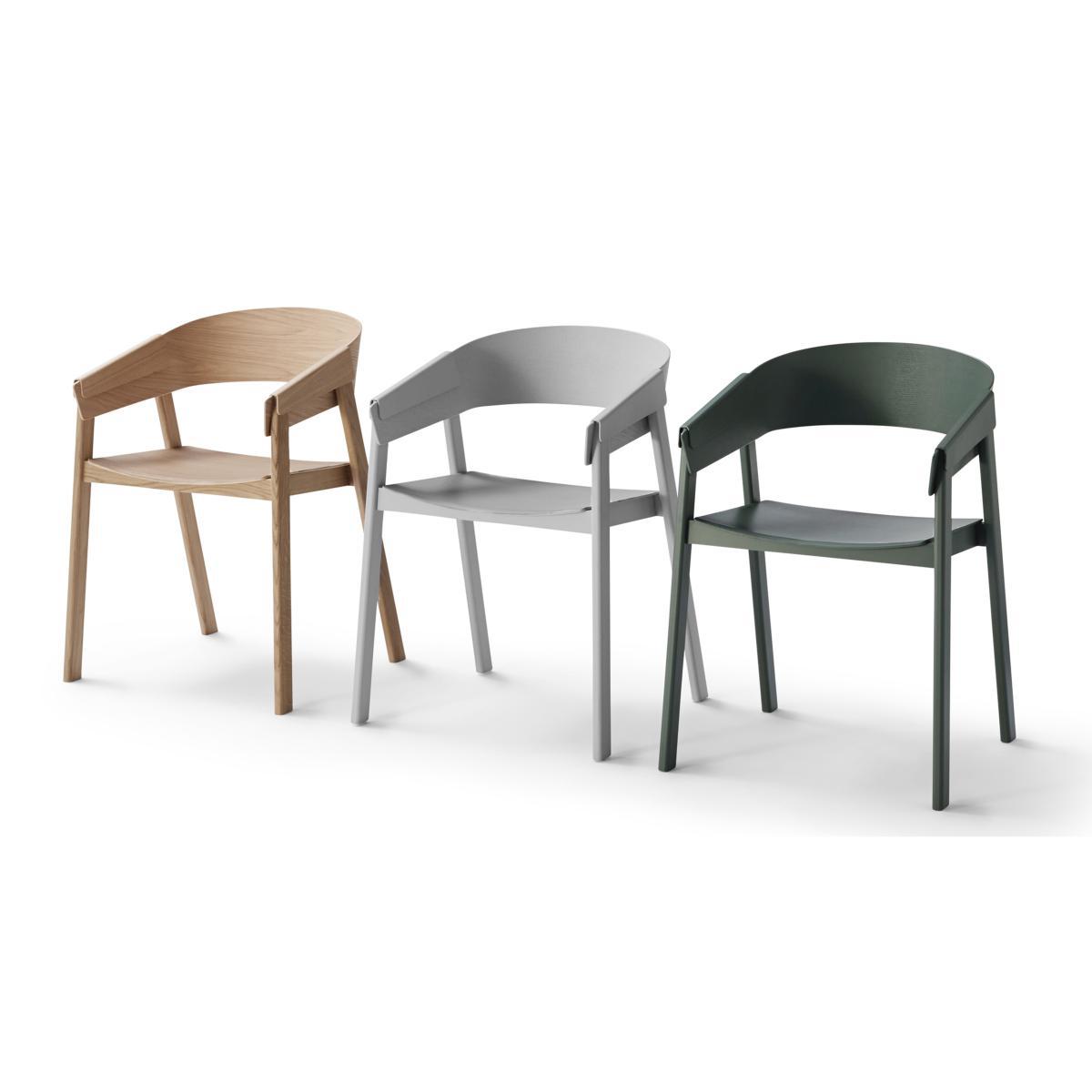 Cover Armchair - Wood by Muuto Natural wood – image 3