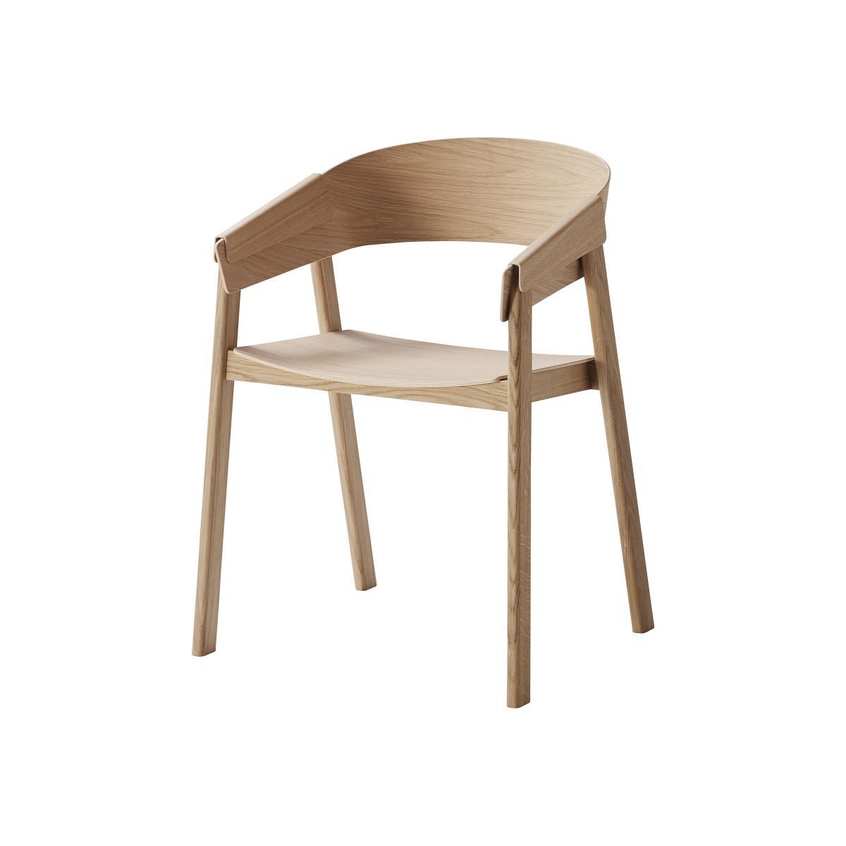 Cover Armchair - Wood by Muuto Natural wood – image 1