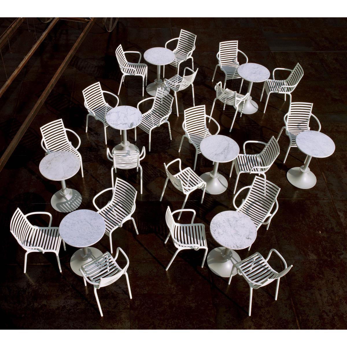 Pip-e Stackable armchair - Plastic by Driade White – image 5
