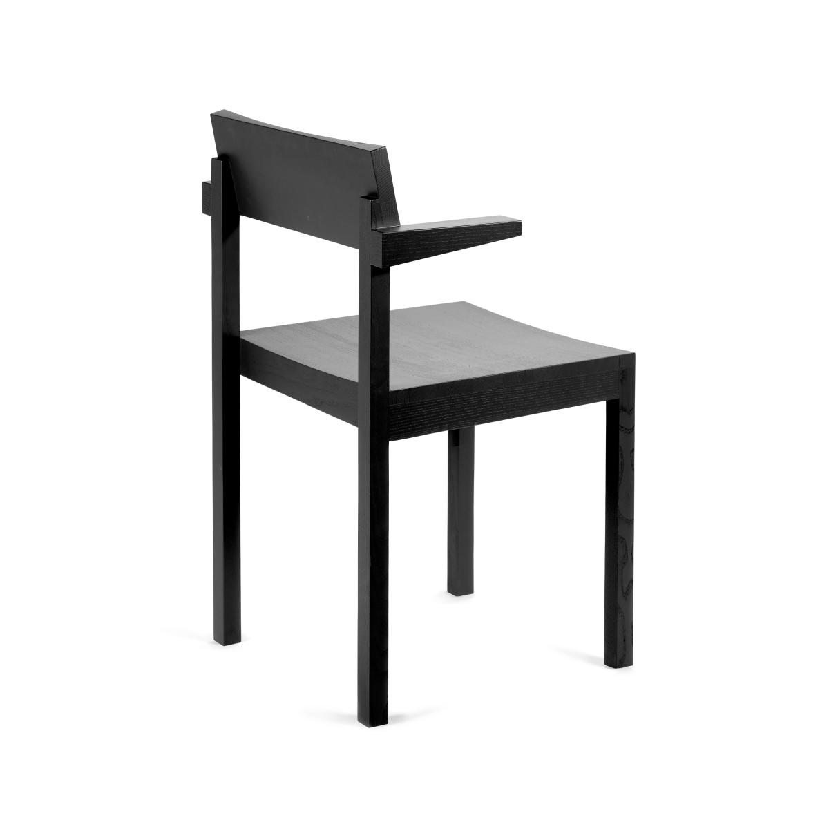 Silent Armchair - / Wood by valerie objects Black – image 7