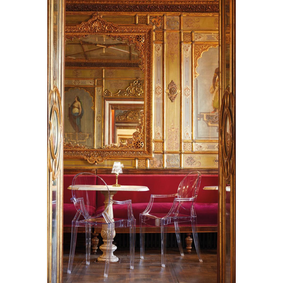 Louis Ghost Stackable armchair - transparent / Polycarbonate by Kartell Transparent – image 6