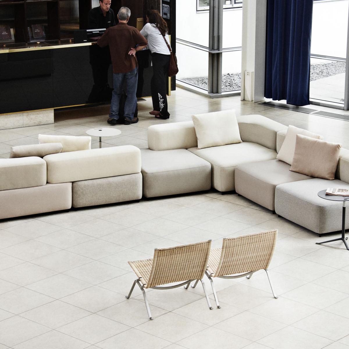 PK22 * cane & fibres beige / Poul Kjærholm, 1956 - Rattan canvases - Fritz Hansen – image 3