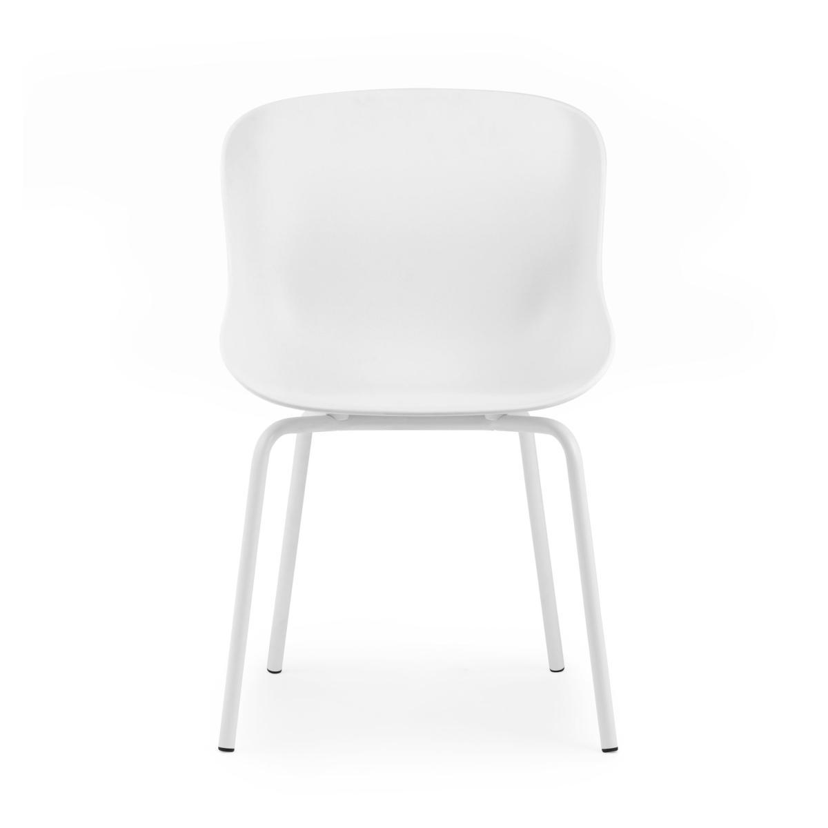 Hyg Steel Armchair - / Polypropylene by Normann Copenhagen White – image 2