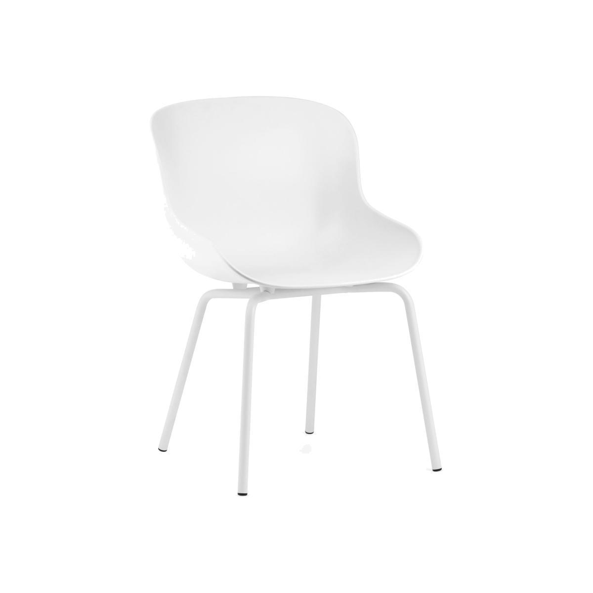 Hyg Steel Armchair - / Polypropylene by Normann Copenhagen White – image 1