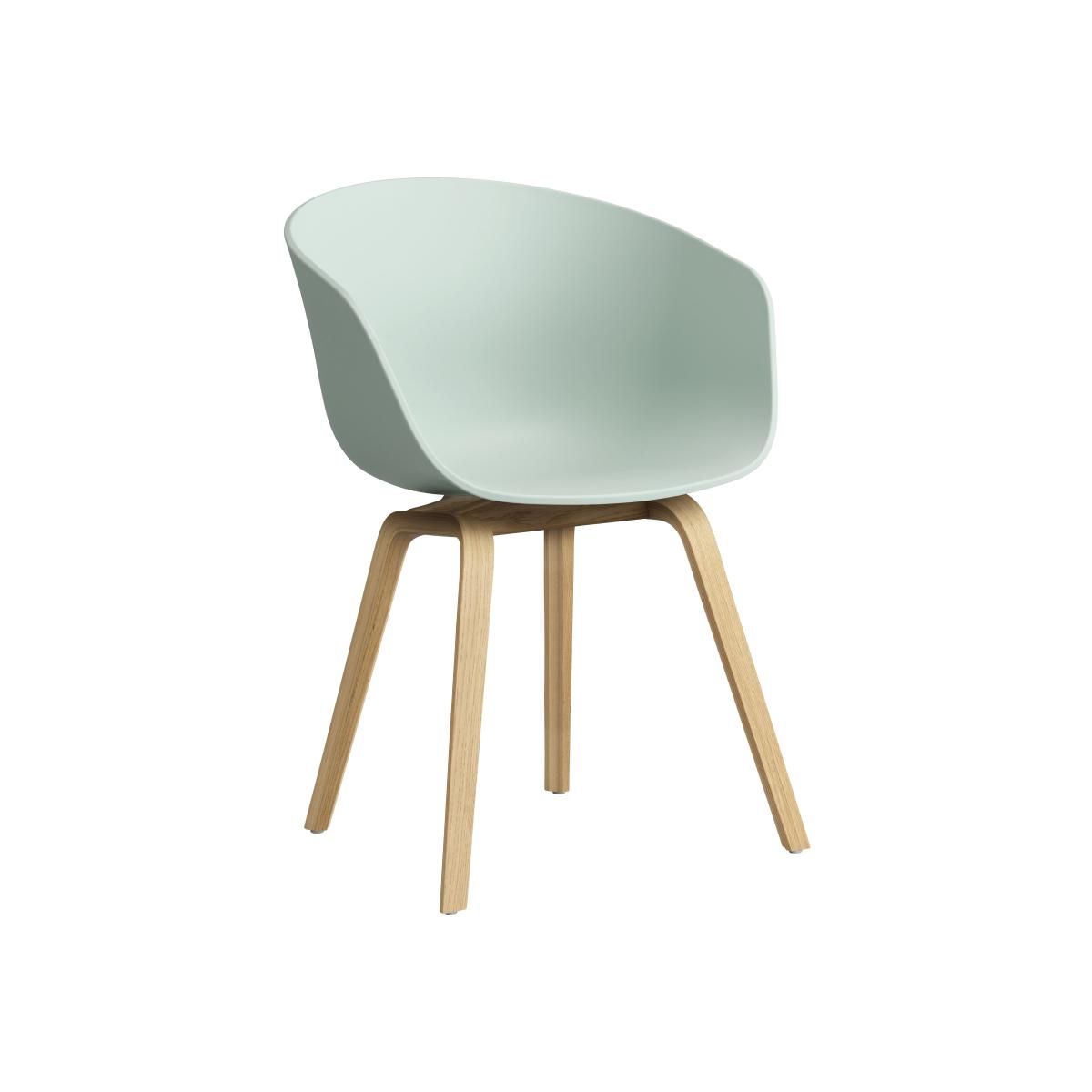 About a chair AAC22 Armchair plastic material green / Recycled - Hay – image 1