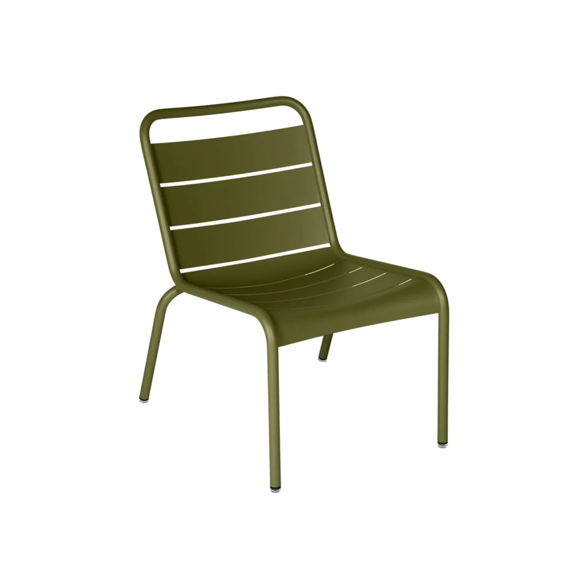 Luxembourg Lounge chair metal green / Low seat - Fermob – image 1