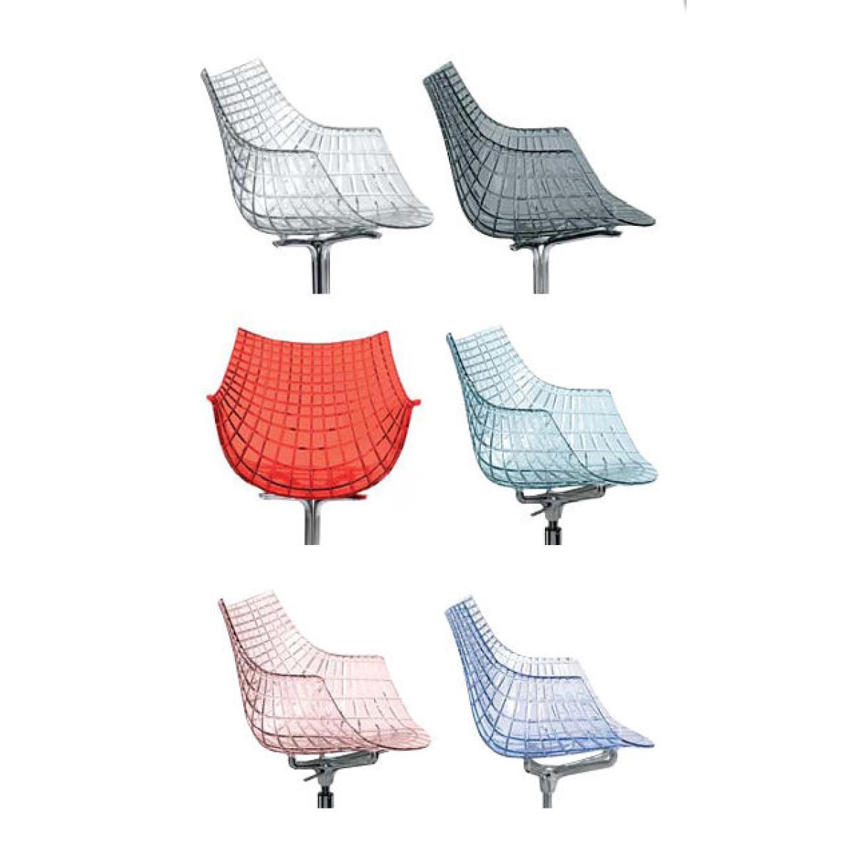 Meridiana Armchair - Polycarbonate / 4 legs by Driade Grey – image 3