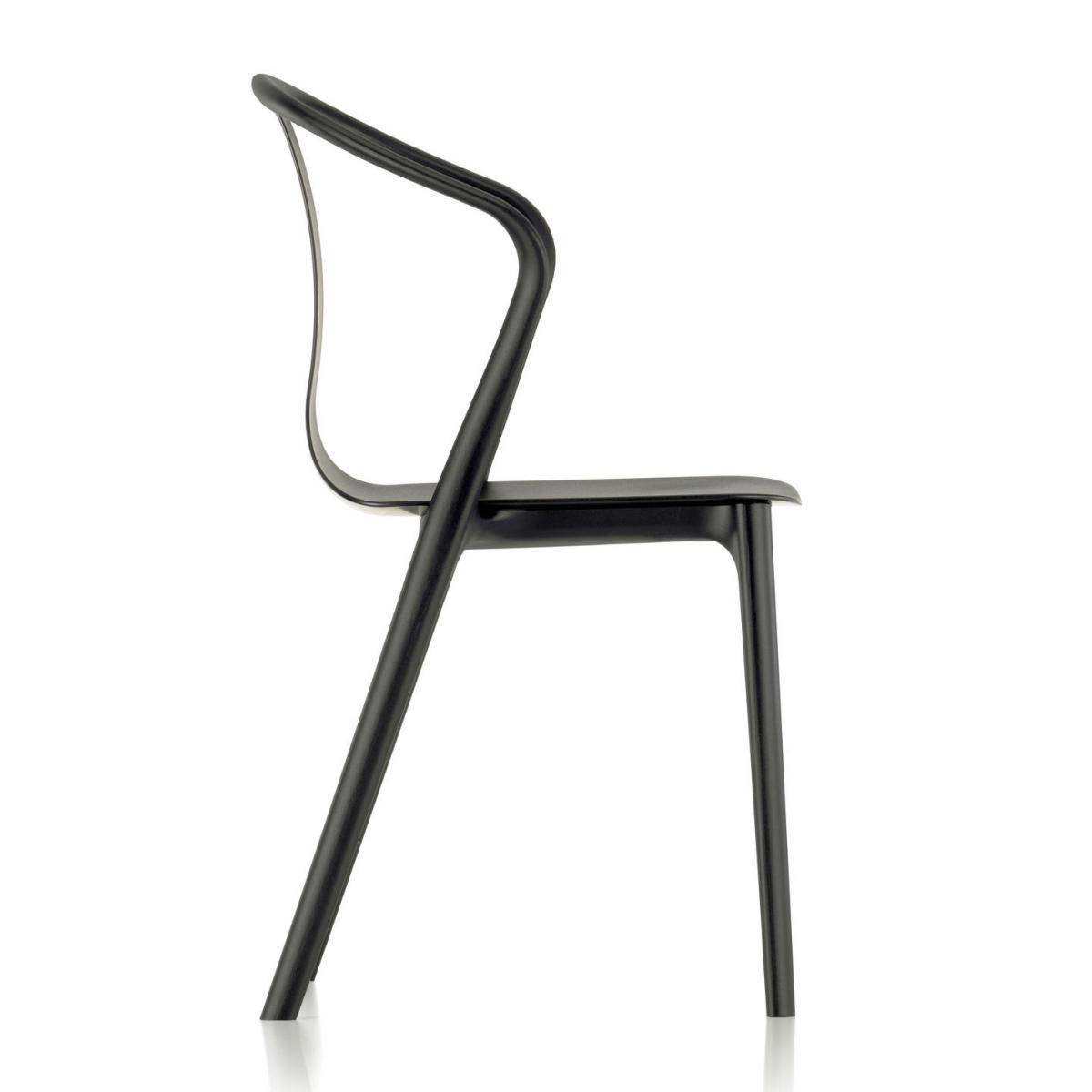Belleville Armchair - / Plastic by Vitra Black – image 2
