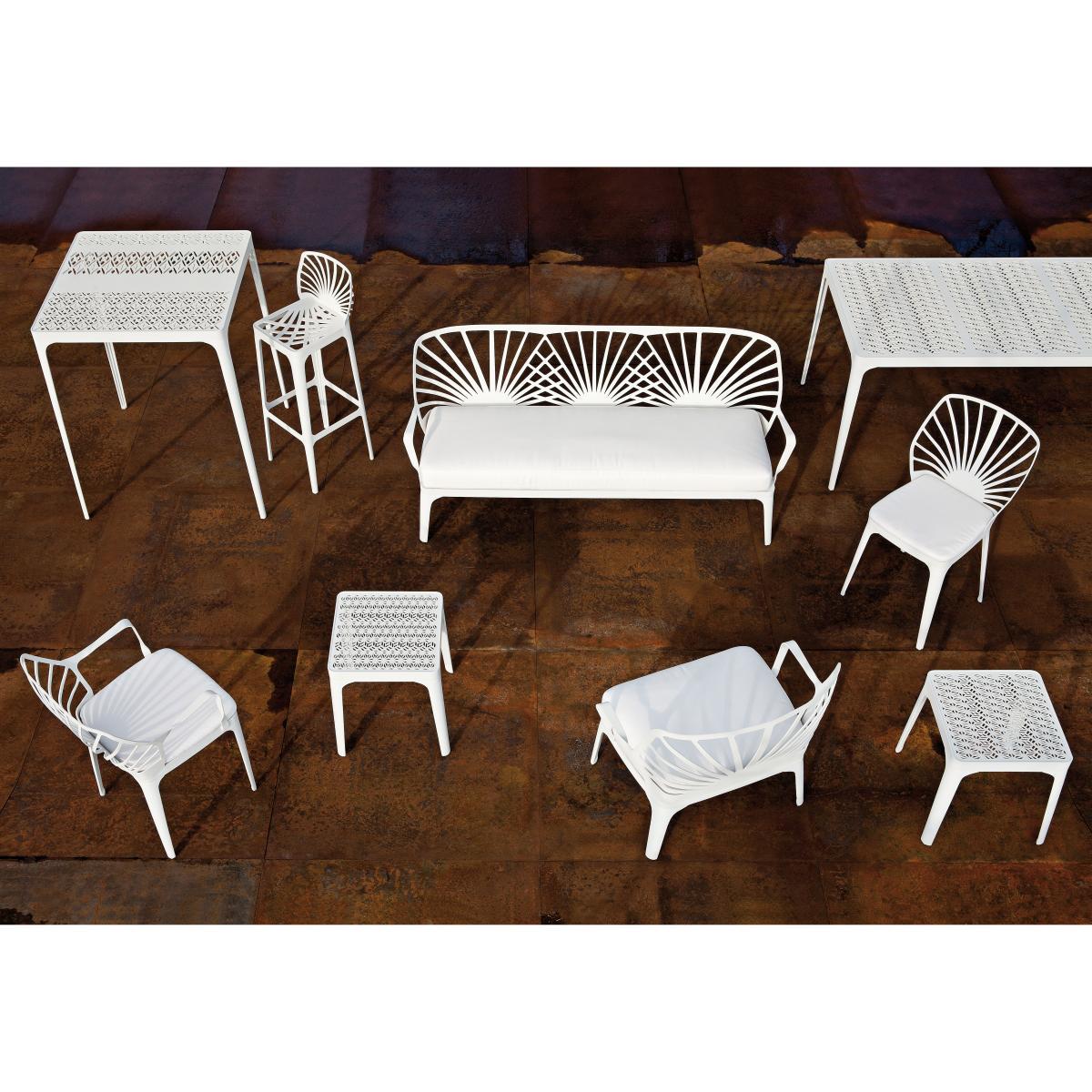 Sunrise Armchair by Driade White – image 4