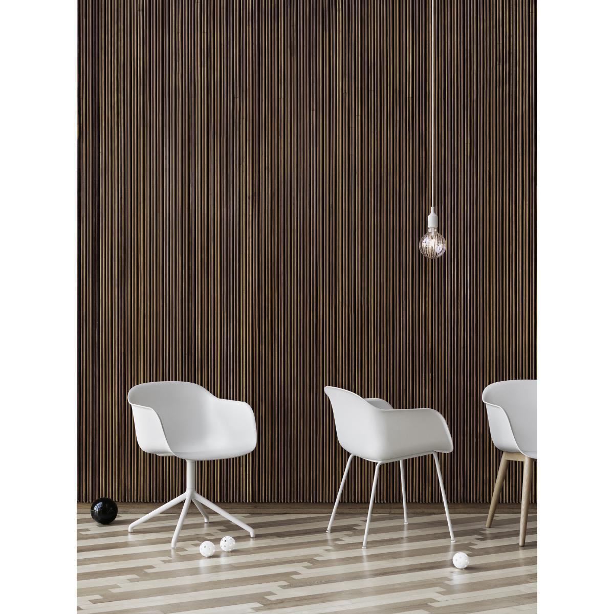 Fiber Swivel armchair by Muuto Black – image 2