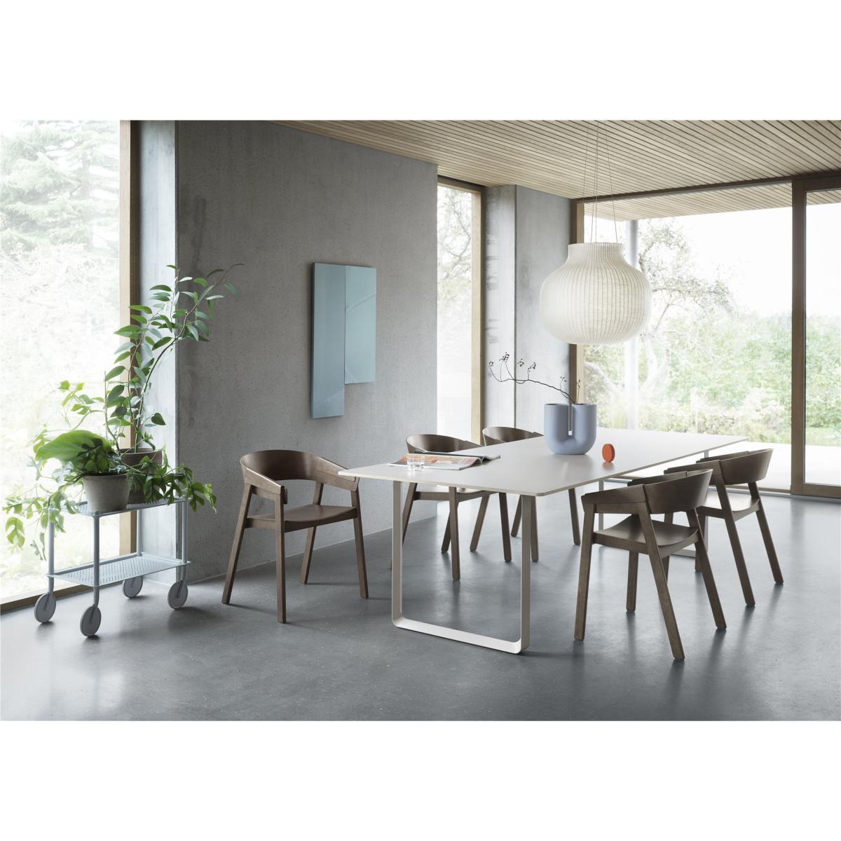 Cover Armchair - / Wood by Muuto Natural wood – image 3