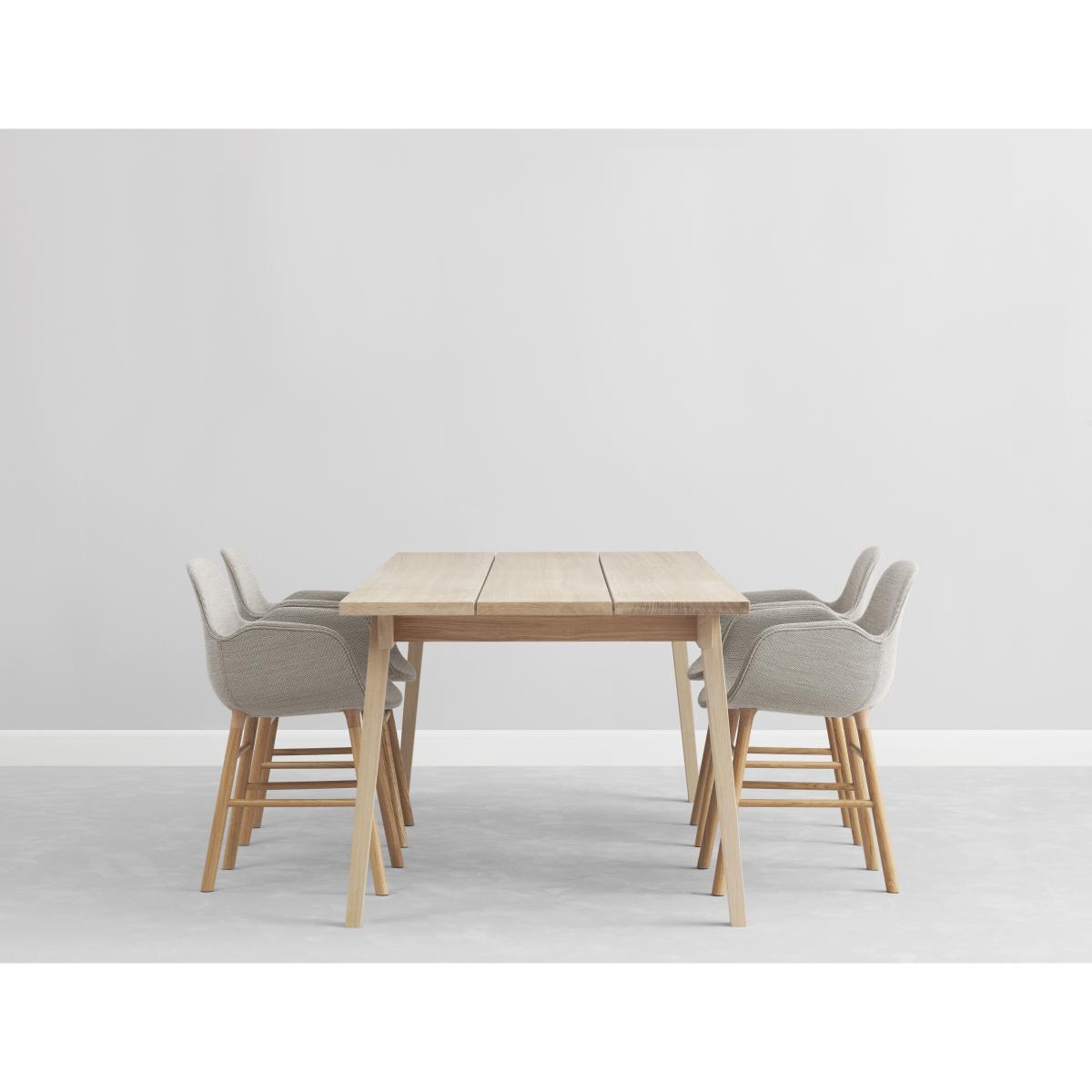 Form Armchair - / Brass foot by Normann Copenhagen Black/Gold – image 6