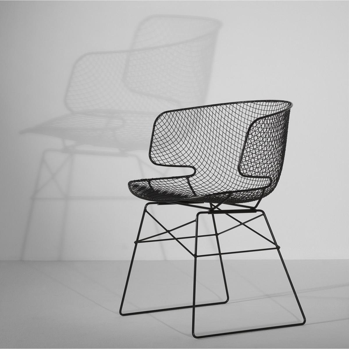 Arkys Armchair - Metal by Eumenes Black – image 3