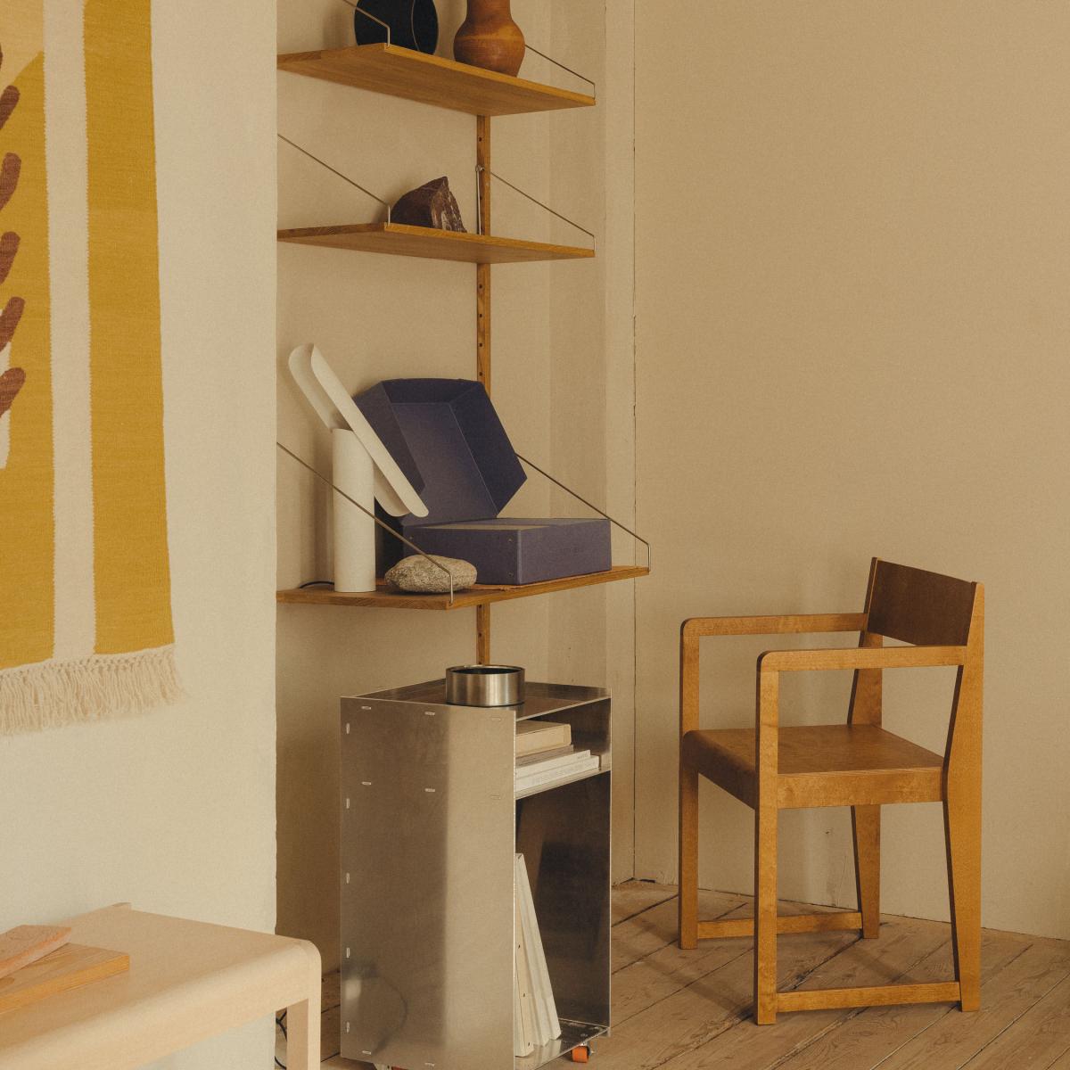 Chair 01 Armchair natural wood - Frama – image 3