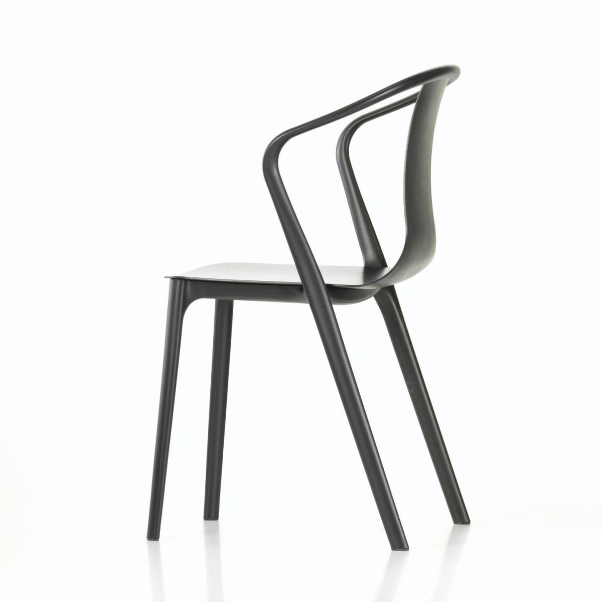 Belleville Armchair - / Wood by Vitra Natural wood – image 2