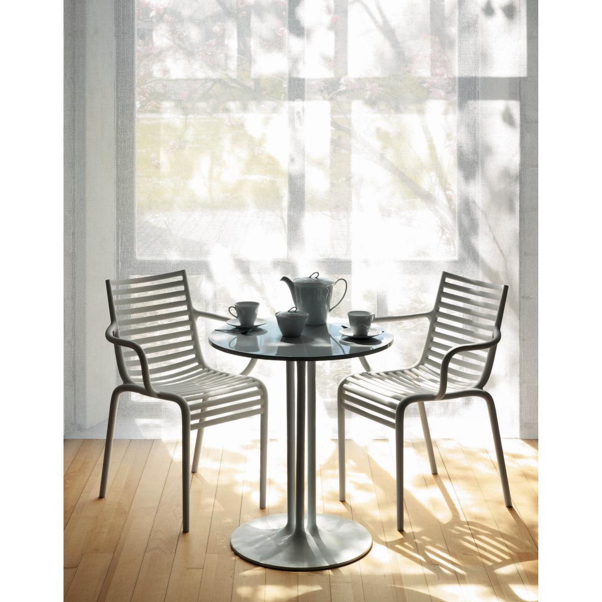 Pip-e Stackable armchair - Plastic by Driade Grey – image 4