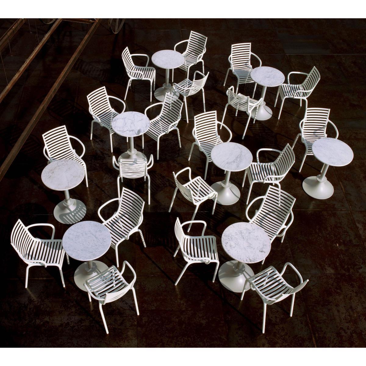 Pip-e Stackable armchair - Plastic by Driade Grey – image 6