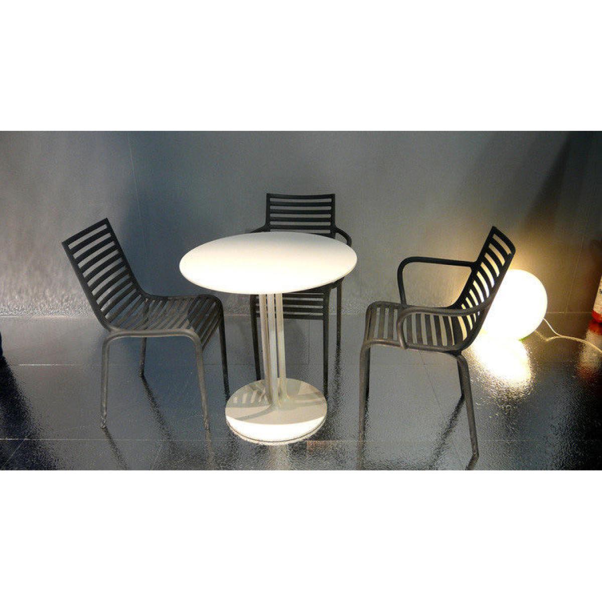 Pip-e Stackable armchair - Plastic by Driade Grey – image 10