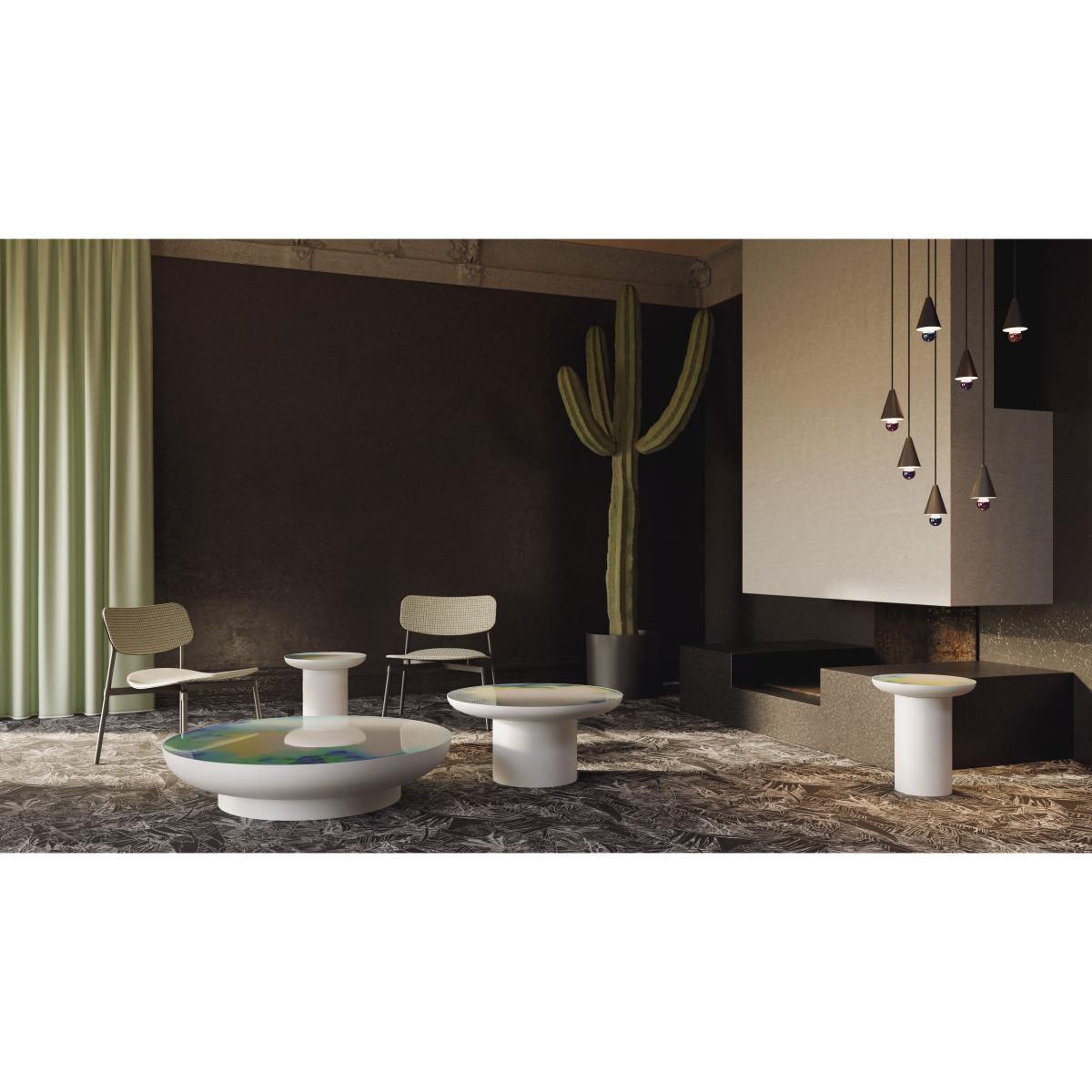Fromme Soft Stackable low armchair - / Fabric by Petite Friture Black – image 3