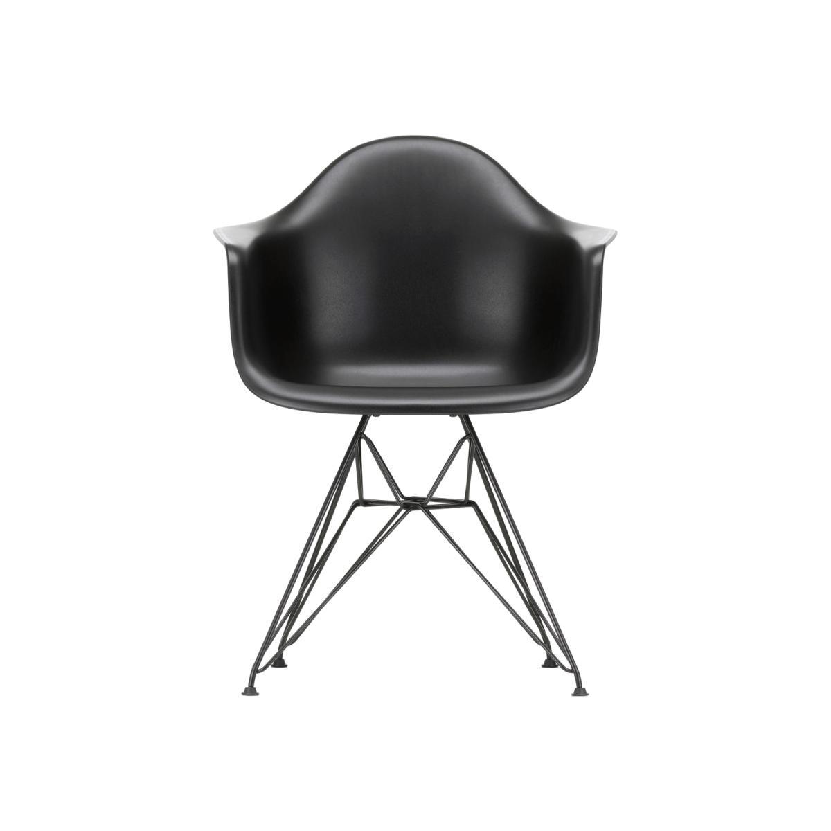 DAR - Eames Plastic Armchair Armchair - / (1950) - Black legs by Vitra Black – image 1