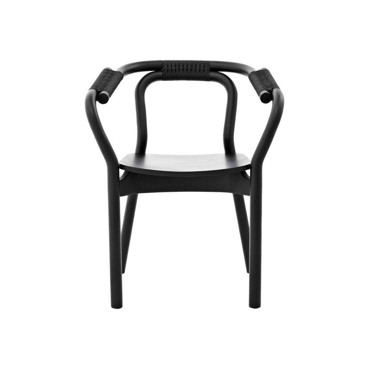 Knot Armchair - Wood by Normann Copenhagen Black