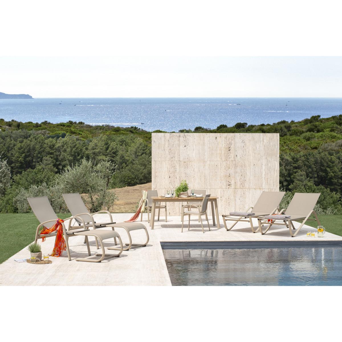 Holly Stackable armchair - / Fabric by Emu White – image 2