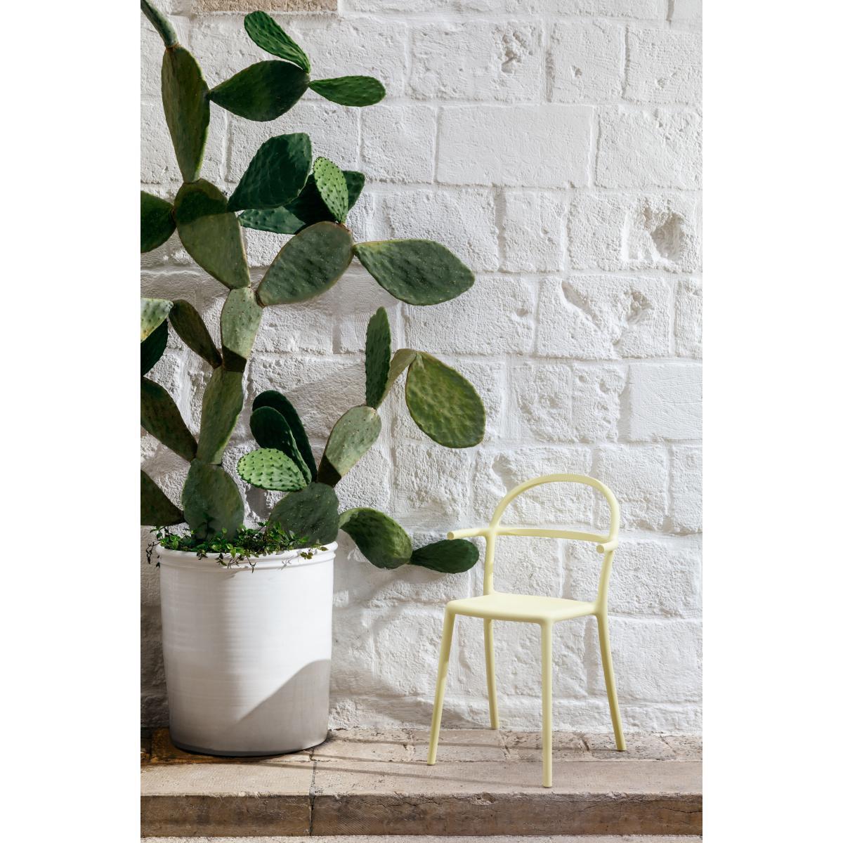 Generic C Stackable armchair - / Polypropylene by Kartell White – image 5