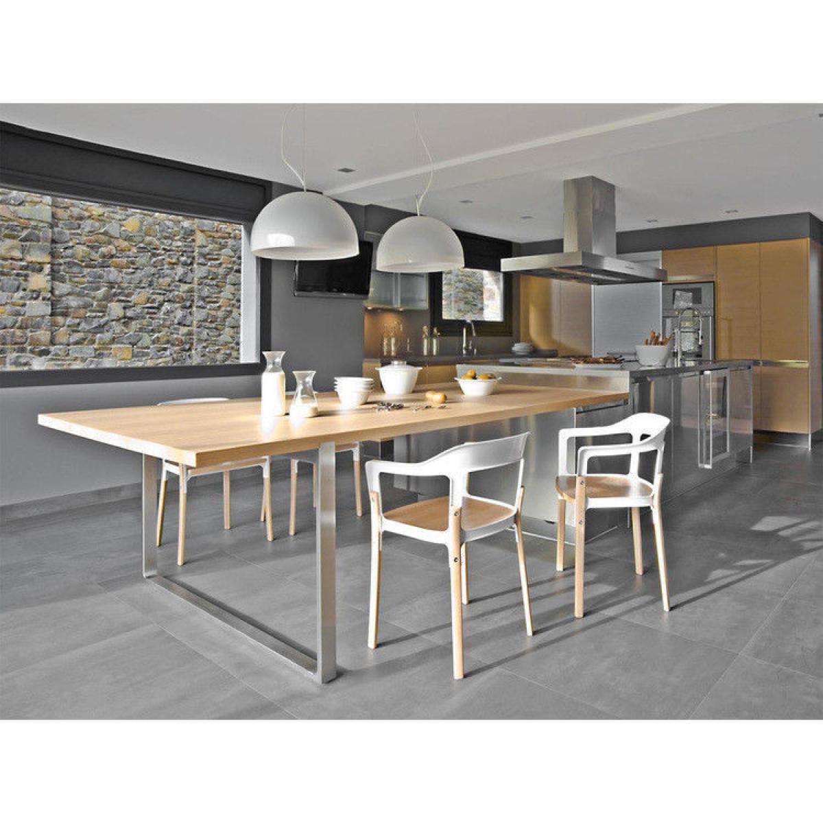 Steelwood Armchair - Wood & metal by Magis Black/Natural wood – image 2