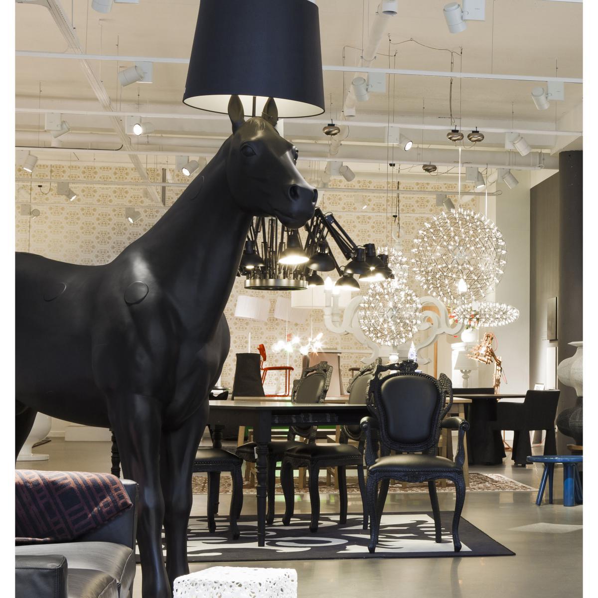 Smoke Dining Armchair Padded armchair by Moooi Black – image 5