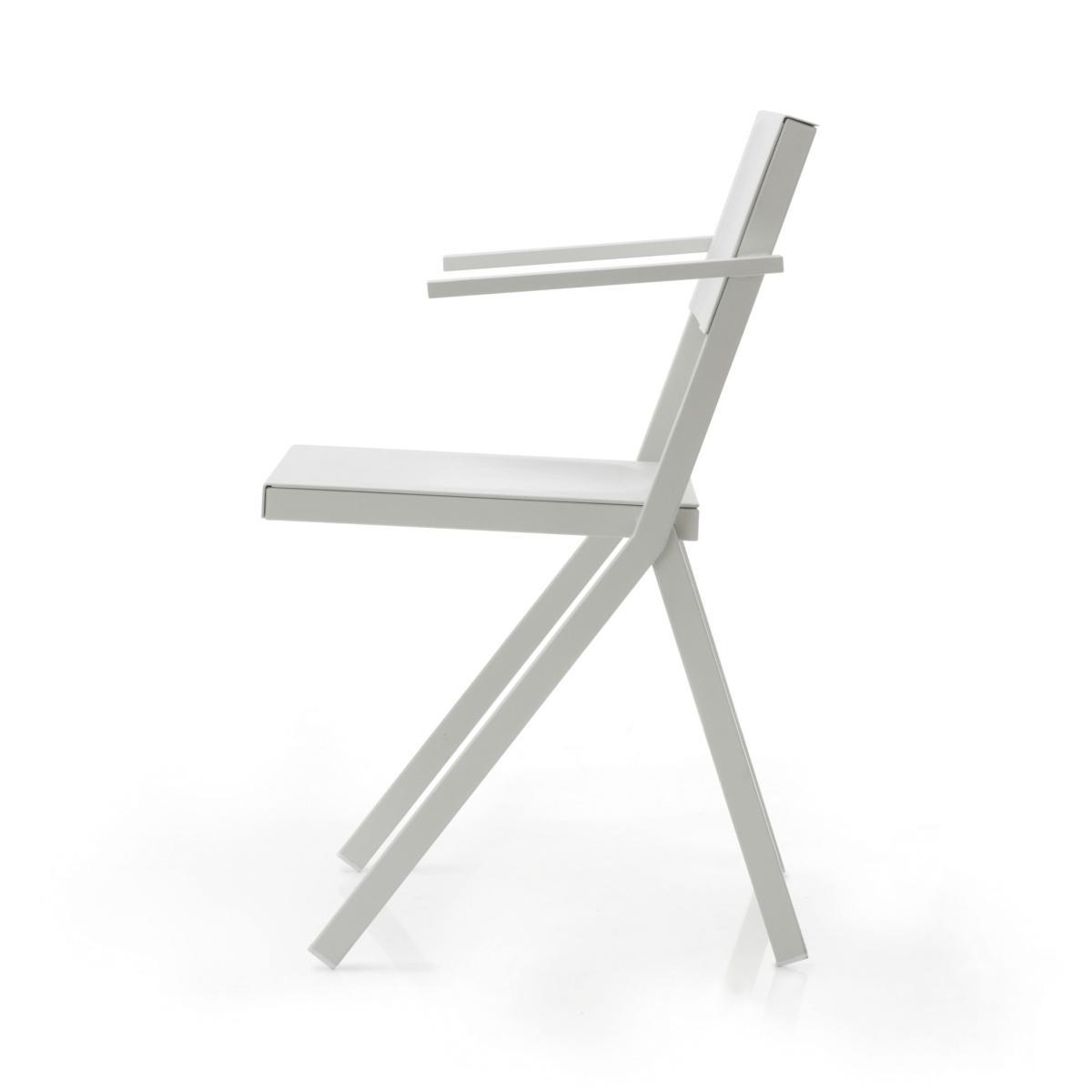 Mia Stackable armchair - Metal by Emu White – image 3