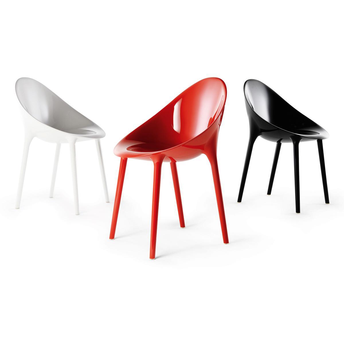 Super Impossible Armchair - Two-tone / Polycarbonate by Kartell Black – image 3