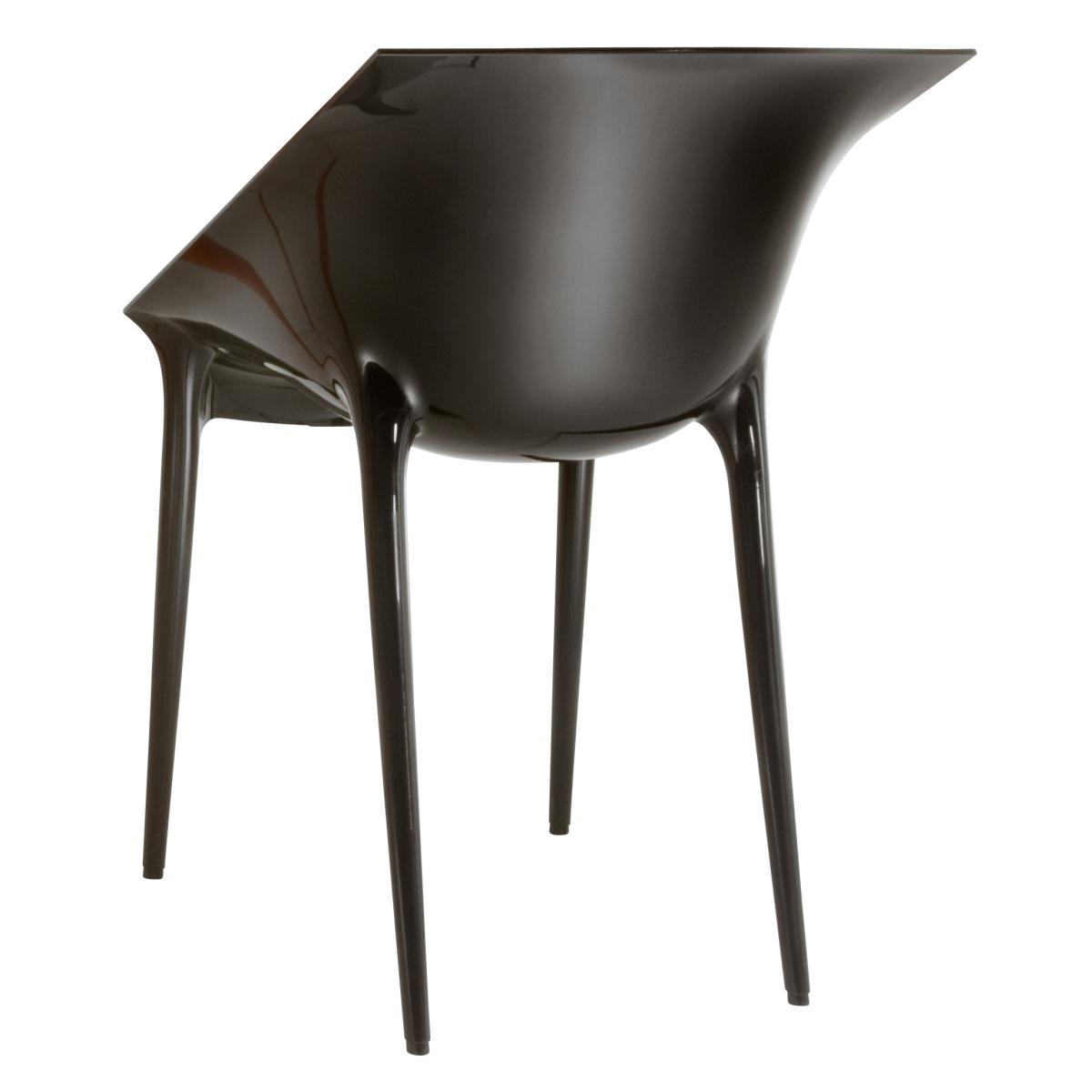 Dr. YES Stackable armchair - Polypropylene by Kartell Grey – image 3