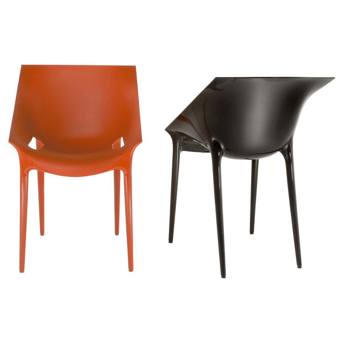 Dr. YES Stackable armchair - Polypropylene by Kartell Grey – image 4
