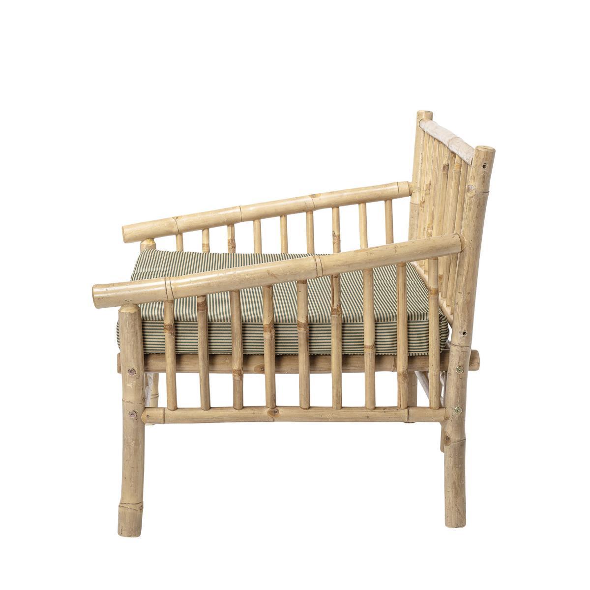 Sole Armchair - / Bamboo - With cushion by Bloomingville Natural wood – image 4