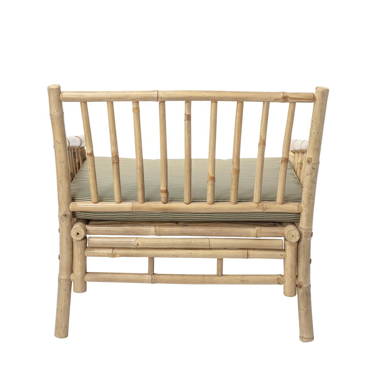 Sole Armchair - / Bamboo - With cushion by Bloomingville Natural wood – image 5