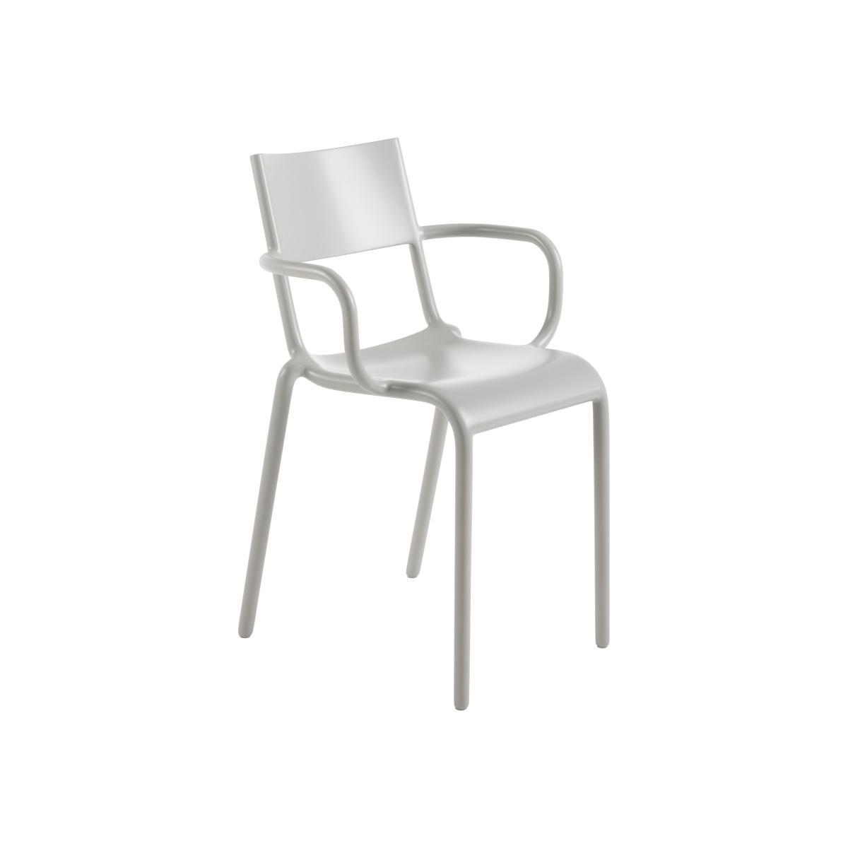Generic A Stackable armchair - Polypropylen by Kartell Grey – image 1