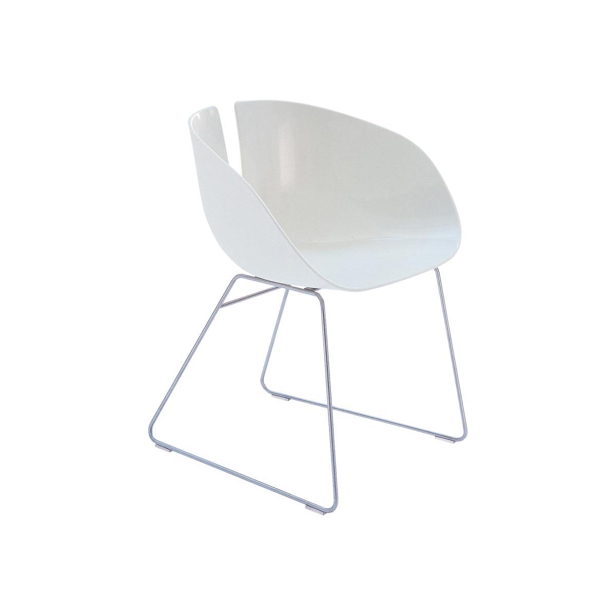 Fjord H Armchair by Moroso White