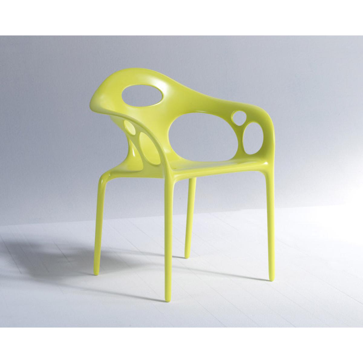 Supernatural Stackable armchair by Moroso Black – image 4