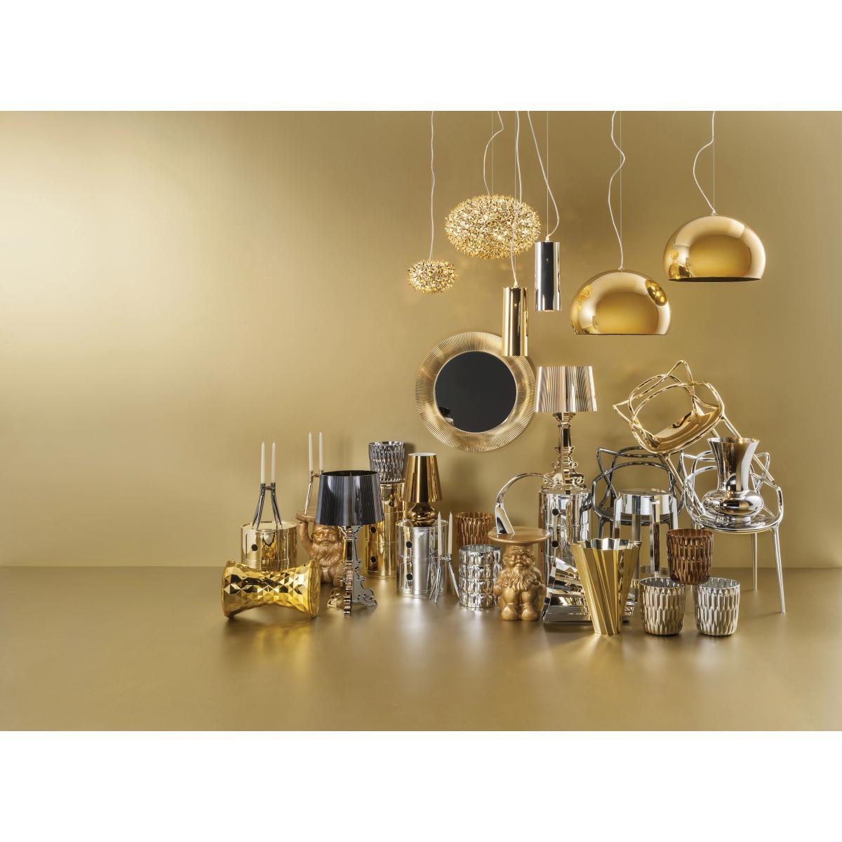 Masters Stackable armchair - Metallised by Kartell Metal – image 3