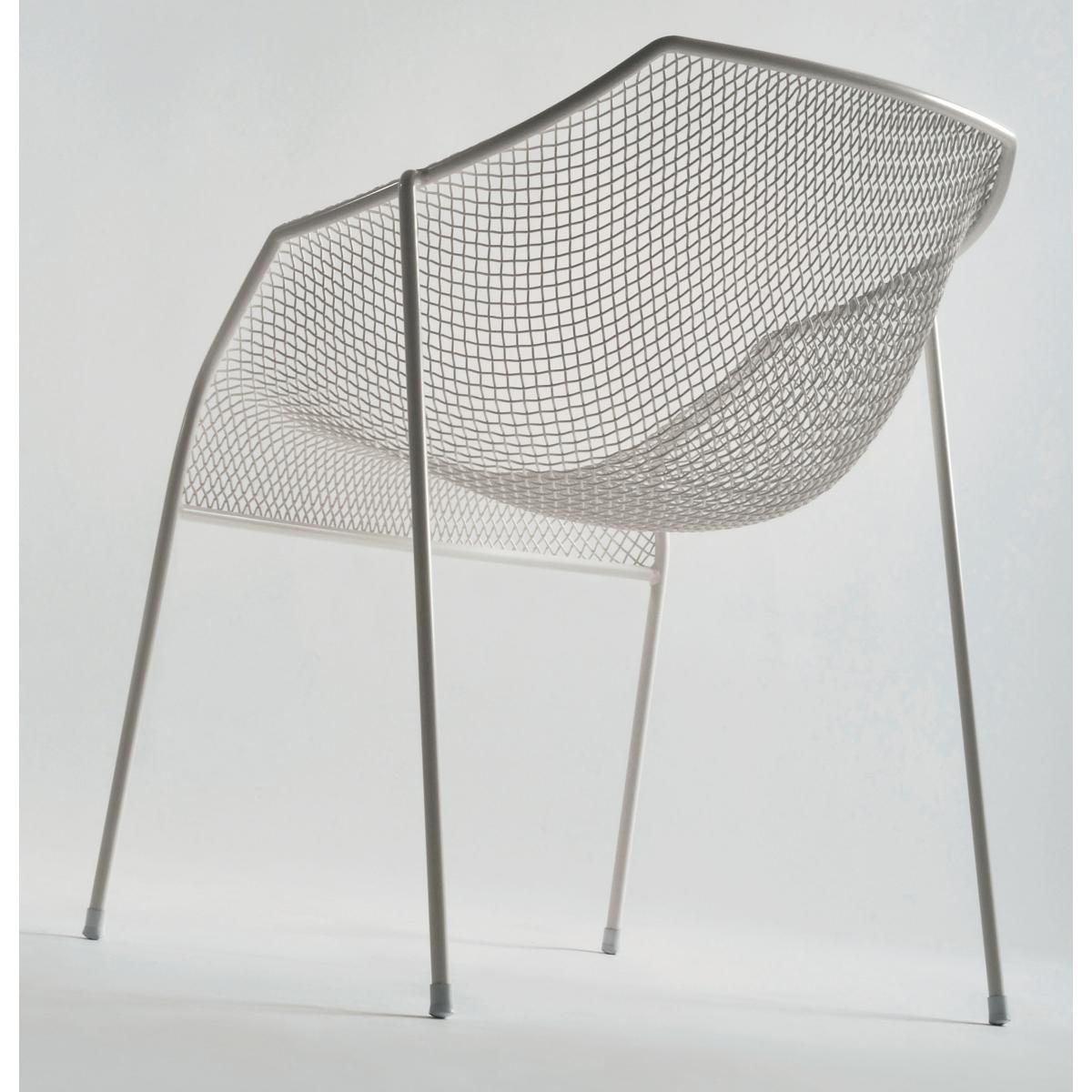 Heaven Stackable armchair - Metal by Emu White – image 2
