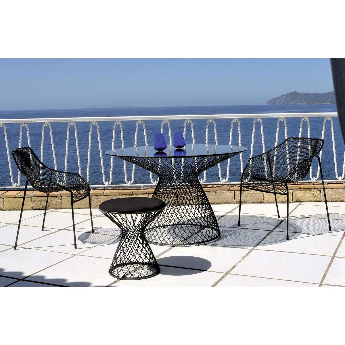 Heaven Stackable armchair - Metal by Emu White – image 5