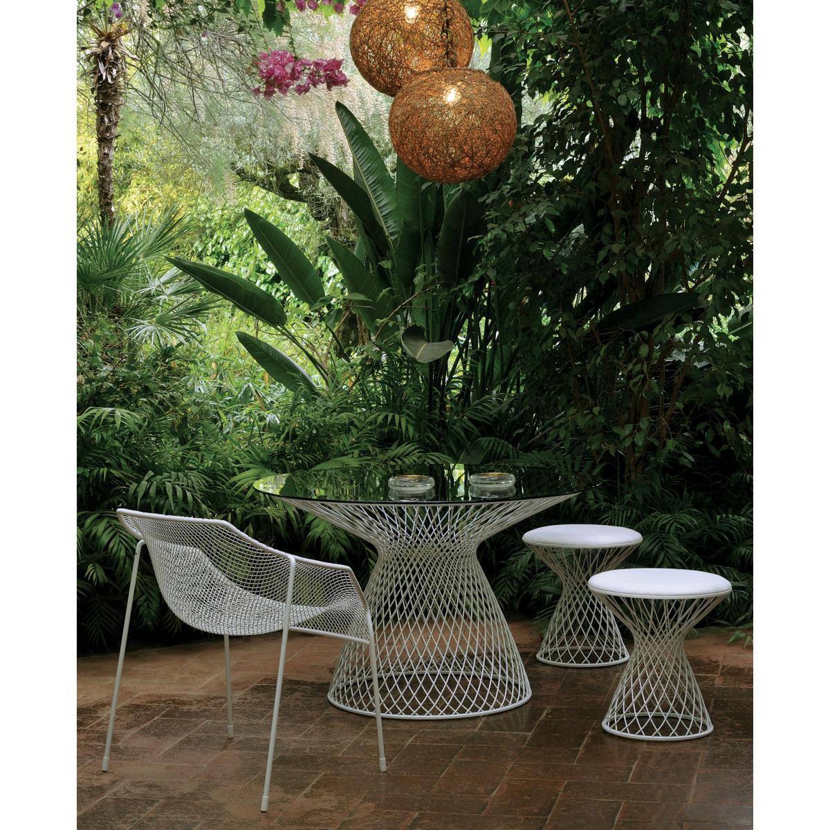 Heaven Stackable armchair - Metal by Emu White – image 6