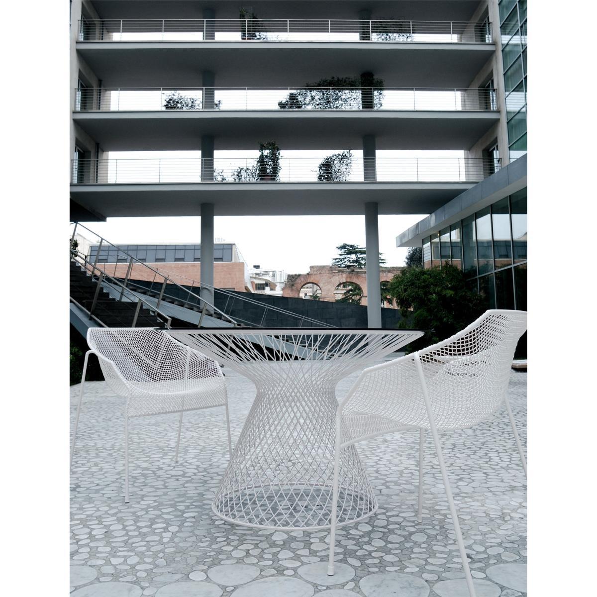 Heaven Stackable armchair - Metal by Emu White – image 9