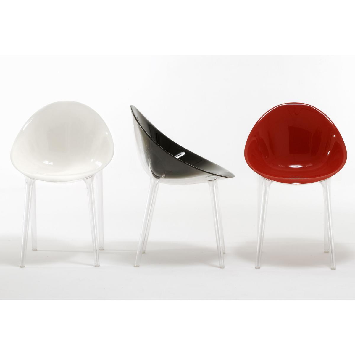 Mr. Impossible Armchair - opaque / Polycarbonate by Kartell White – image 3