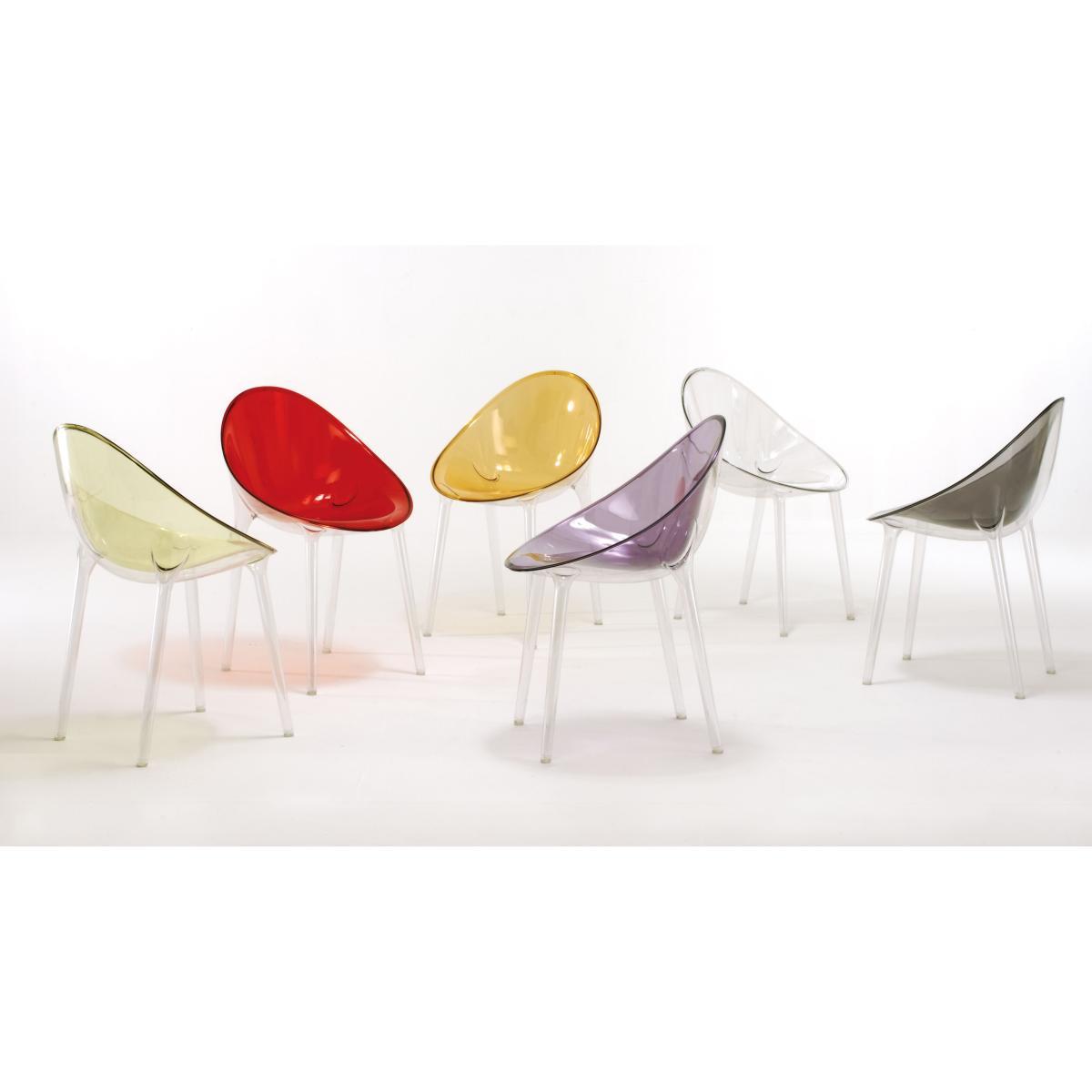 Mr. Impossible Armchair - opaque / Polycarbonate by Kartell White – image 4