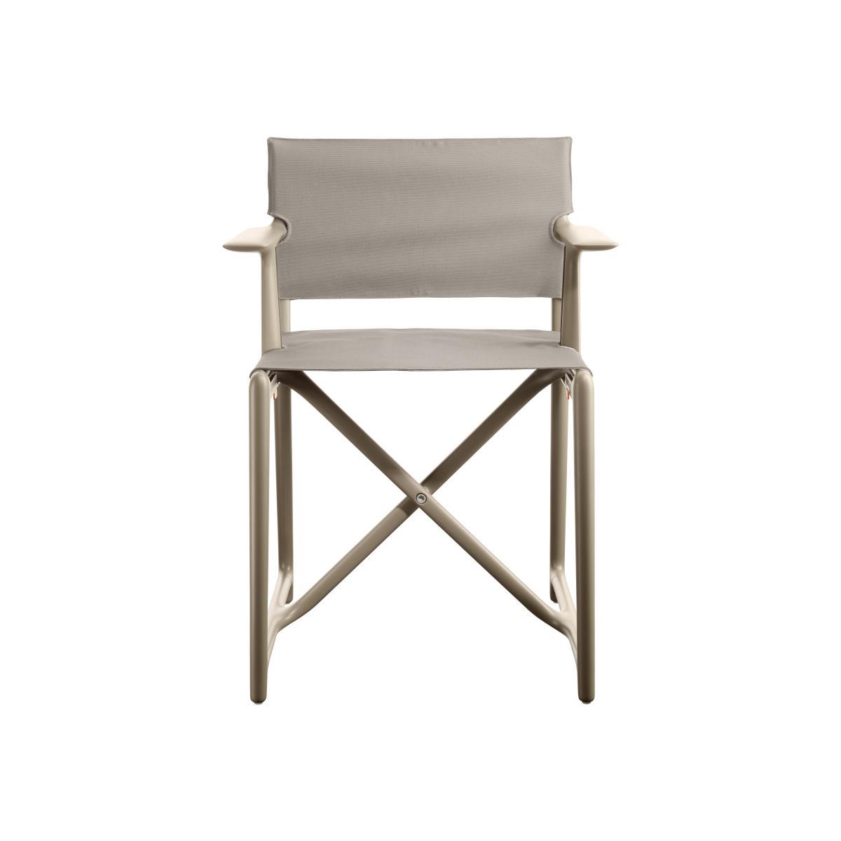 Stanley Folding armchair - By Philippe Starck - Fabric by Magis Beige – image 1