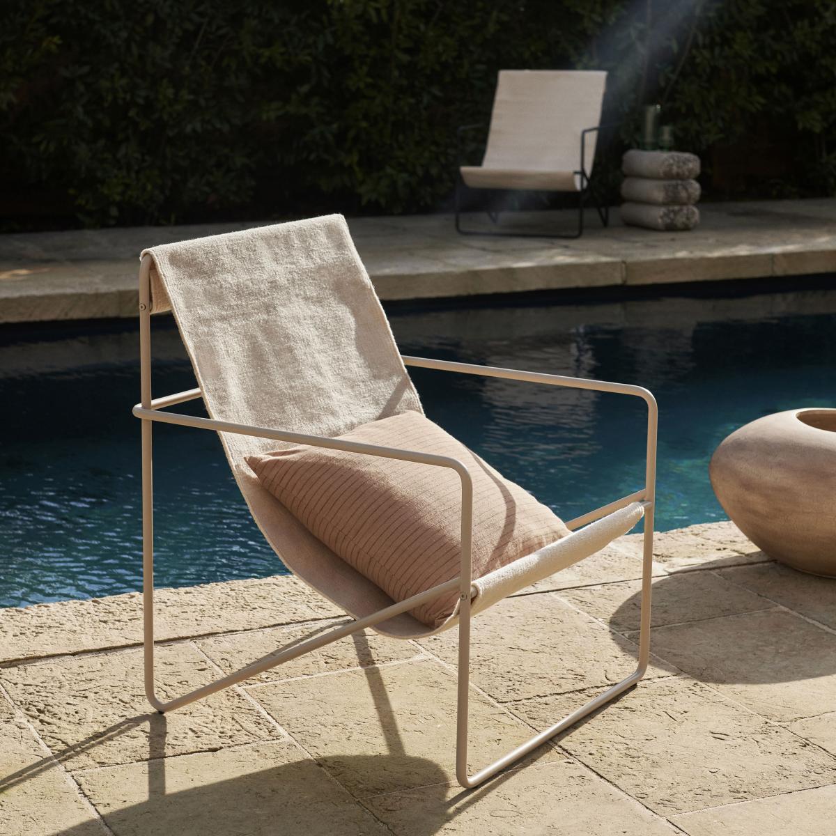 Spare cover textile beige / For Desert armchair - Ferm Living – image 4